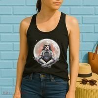 Algorand ALGO Coin Cryptocurrency Yogo Astronaut Women's Tank Top thumb 2