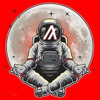 Algorand ALGO Coin Cryptocurrency Yogo Astronaut Santa Hat thumb 1