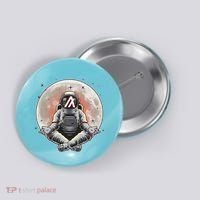 Algorand ALGO Coin Cryptocurrency Yogo Astronaut Button thumb 0