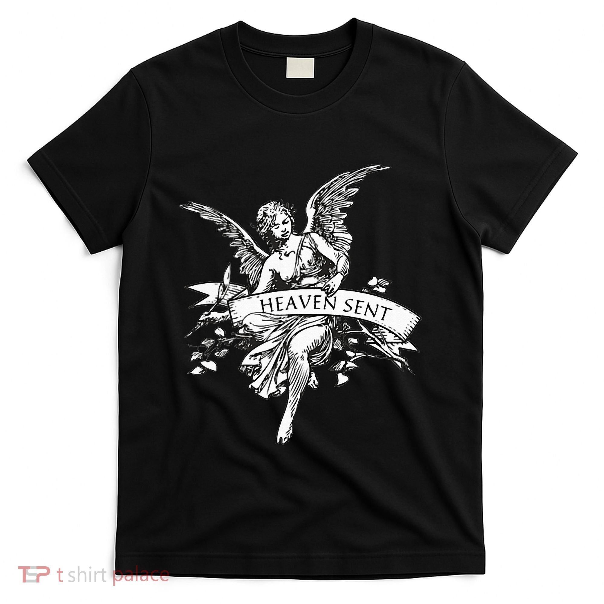 Angel Aesthetic Cherub Vintage Trendy 2000s Heaven Sent T-Shirt