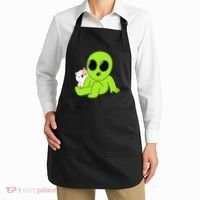 Alien And Cat Existing Isnt Really In The Budget Atm Guess Apron thumb 2