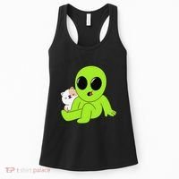 Alien And Cat Existing Isnt Really In The Budget Atm Guess Women's Tank Top thumb 0
