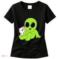 Alien And Cat Existing Isnt Really In The Budget Atm Guess Women's T-Shirt thumb 0