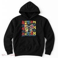 Autism Awareness Coquette Bow Autism Awareness Day Puzzle Hoodie thumb 0