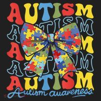 Autism Awareness Coquette Bow Autism Awareness Day Puzzle Tumbler thumb 3