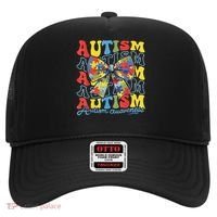 Autism Awareness Coquette Bow Autism Awareness Day Puzzle Hat thumb 0