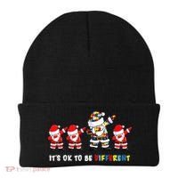 Autism Awareness Christmas It's Ok To Be Different Santa Beanie thumb 0