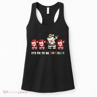 Autism Awareness Christmas It's Ok To Be Different Santa Women's Tank Top thumb 0