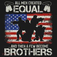 All Are Created Equal And Then Few Become Brothers Hoodie thumb 7