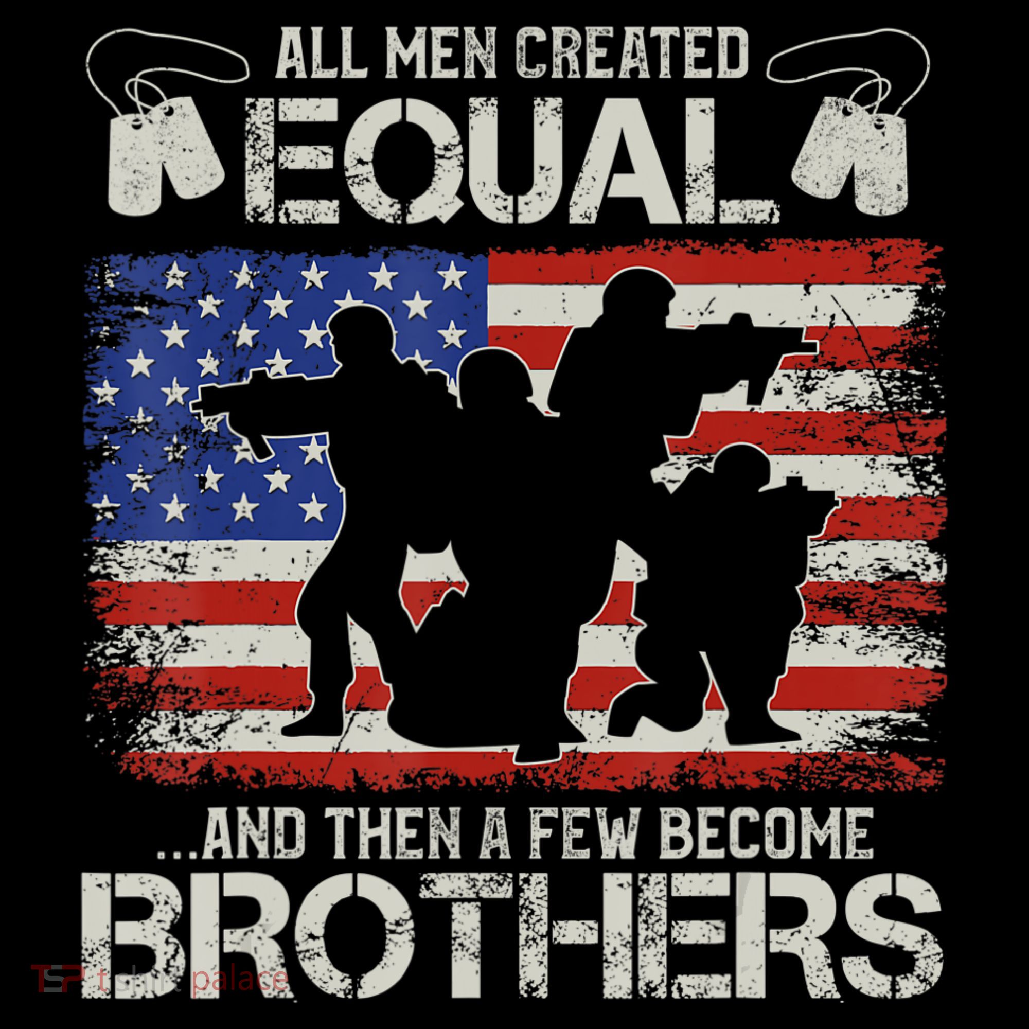 All Are Created Equal And Then Few Become Brothers Women's Hoodie