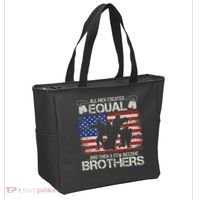 All Are Created Equal And Then Few Become Brothers Tote Bag thumb 2