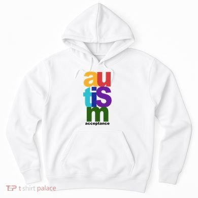 Autism Acceptance Colorful Hoodie