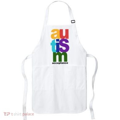 Autism Acceptance Colorful Apron