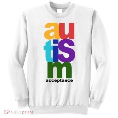 Autism Acceptance Colorful Sweatshirt
