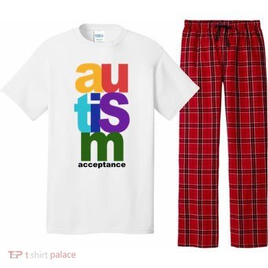 Autism Acceptance Colorful Pajama Set