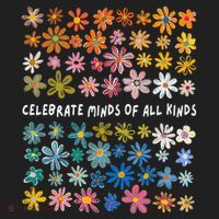 Autism Awareness Celebrate Minds Of All Kinds Wildflower Women's Sweatshirt thumb 2