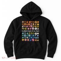 Autism Awareness Celebrate Minds Of All Kinds Wildflower Hoodie thumb 0