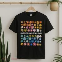 Autism Awareness Celebrate Minds Of All Kinds Wildflower T-Shirt thumb 2