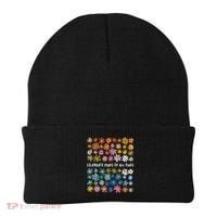 Autism Awareness Celebrate Minds Of All Kinds Wildflower Beanie thumb 0
