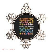 Autism Awareness Celebrate Minds Of All Kinds Wildflower Ornament thumb 0