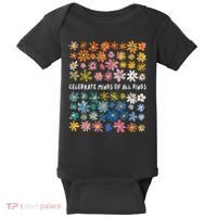 Autism Awareness Celebrate Minds Of All Kinds Wildflower Baby Bodysuit thumb 0