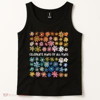 Autism Awareness Celebrate Minds Of All Kinds Wildflower Tank Top thumb 2