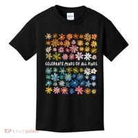 Autism Awareness Celebrate Minds Of All Kinds Wildflower Kids T-Shirt thumb 0