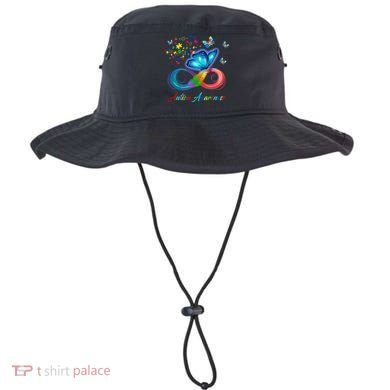 Autism Awareness Colorful Butterfly Bucket Hat