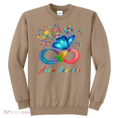 Autism Awareness Colorful Butterfly Sweatshirt