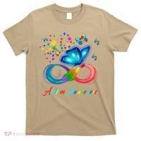 Autism Awareness Colorful Butterfly T-Shirt thumb 0