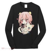 Anime And Cats Lover For N Manga Kawaii Otaku Long Sleeve Shirt thumb 0