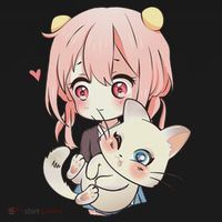 Anime And Cats Lover For N Manga Kawaii Otaku Long Sleeve Shirt thumb 2