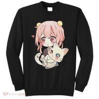 Anime And Cats Lover For N Manga Kawaii Otaku Sweatshirt thumb 0