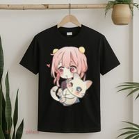 Anime And Cats Lover For N Manga Kawaii Otaku T-Shirt thumb 2