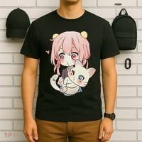 Anime And Cats Lover For N Manga Kawaii Otaku T-Shirt thumb 6