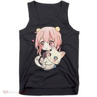 Anime And Cats Lover For N Manga Kawaii Otaku Tank Top thumb 0