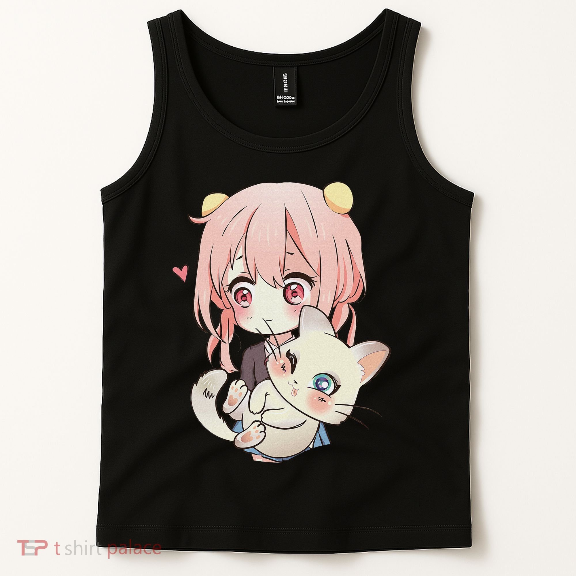 Anime And Cats Lover For N Manga Kawaii Otaku Tank Top