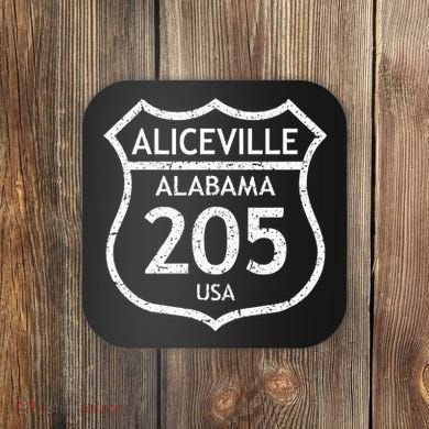 Alabama Area Code 205 Aliceville Al Home State Coaster