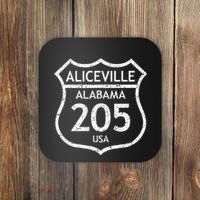 Alabama Area Code 205 Aliceville Al Home State Coaster thumb 0
