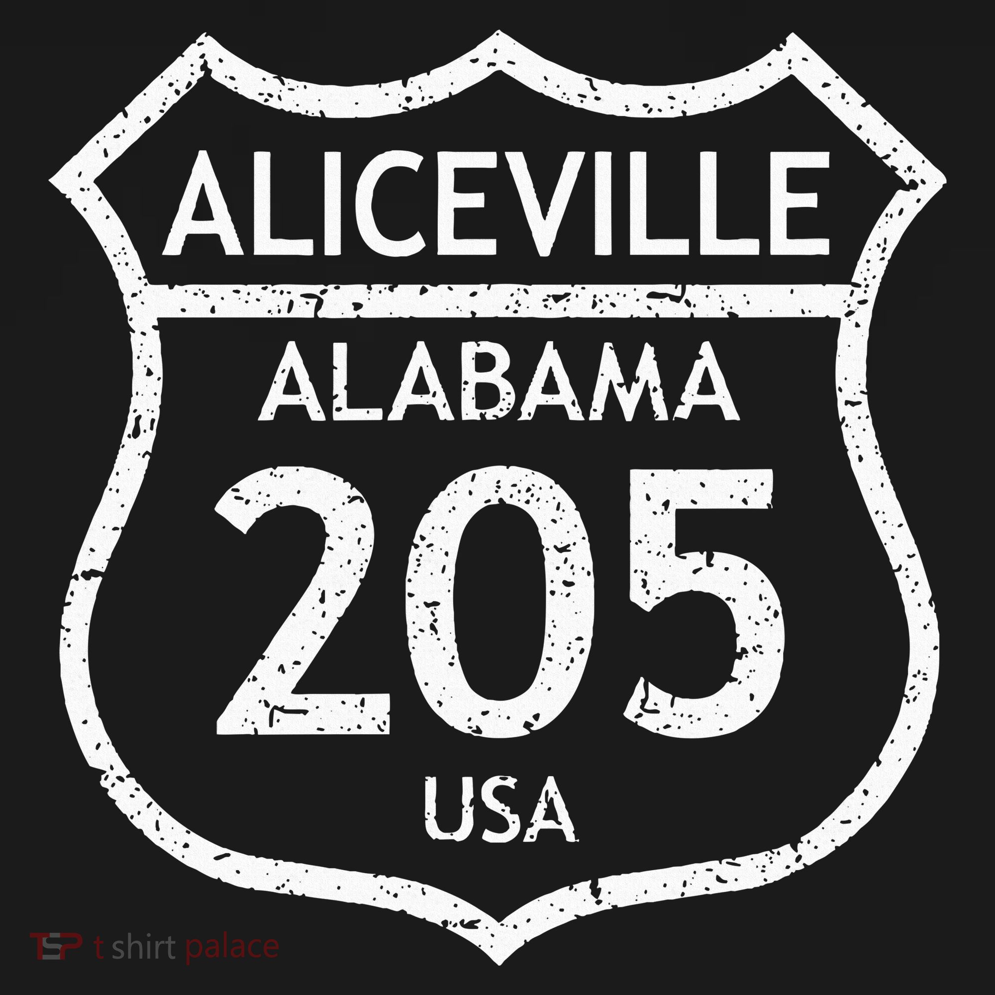 Alabama Area Code 205 Aliceville Al Home State Baby Bodysuit