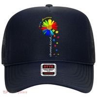 Autism Awareness Choose Kind Sunflower Puzzle Hat thumb 0