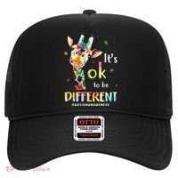 Autism Awareness Cute Giraffe Animal Its Ok To Be Different Hat thumb 0