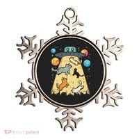 Alien Abduction Cats Ufo Flying Saucer Space Women Ornament thumb 0