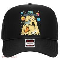 Alien Abduction Cats Ufo Flying Saucer Space Women Hat thumb 0