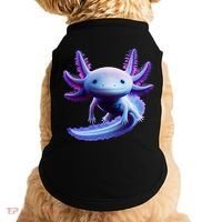 Axolotl Anime Cute Axolotl Doggie Tank thumb 0