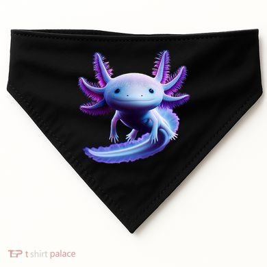 Axolotl Anime Cute Axolotl USA-Made Doggie Bandana