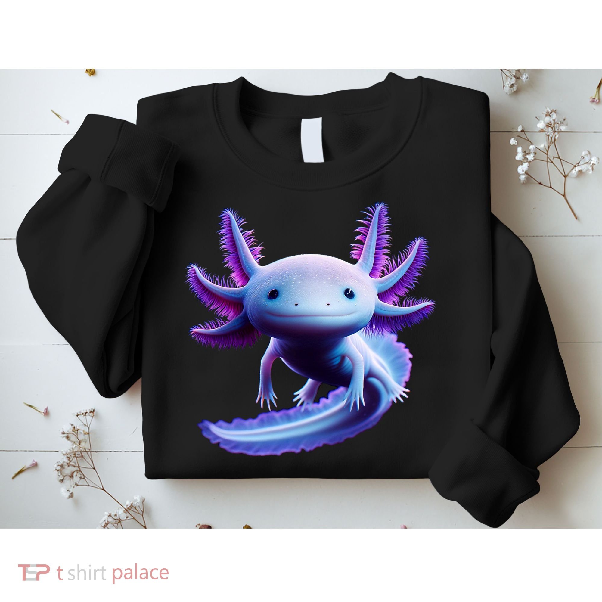 Axolotl Anime Cute Axolotl Sweatshirt