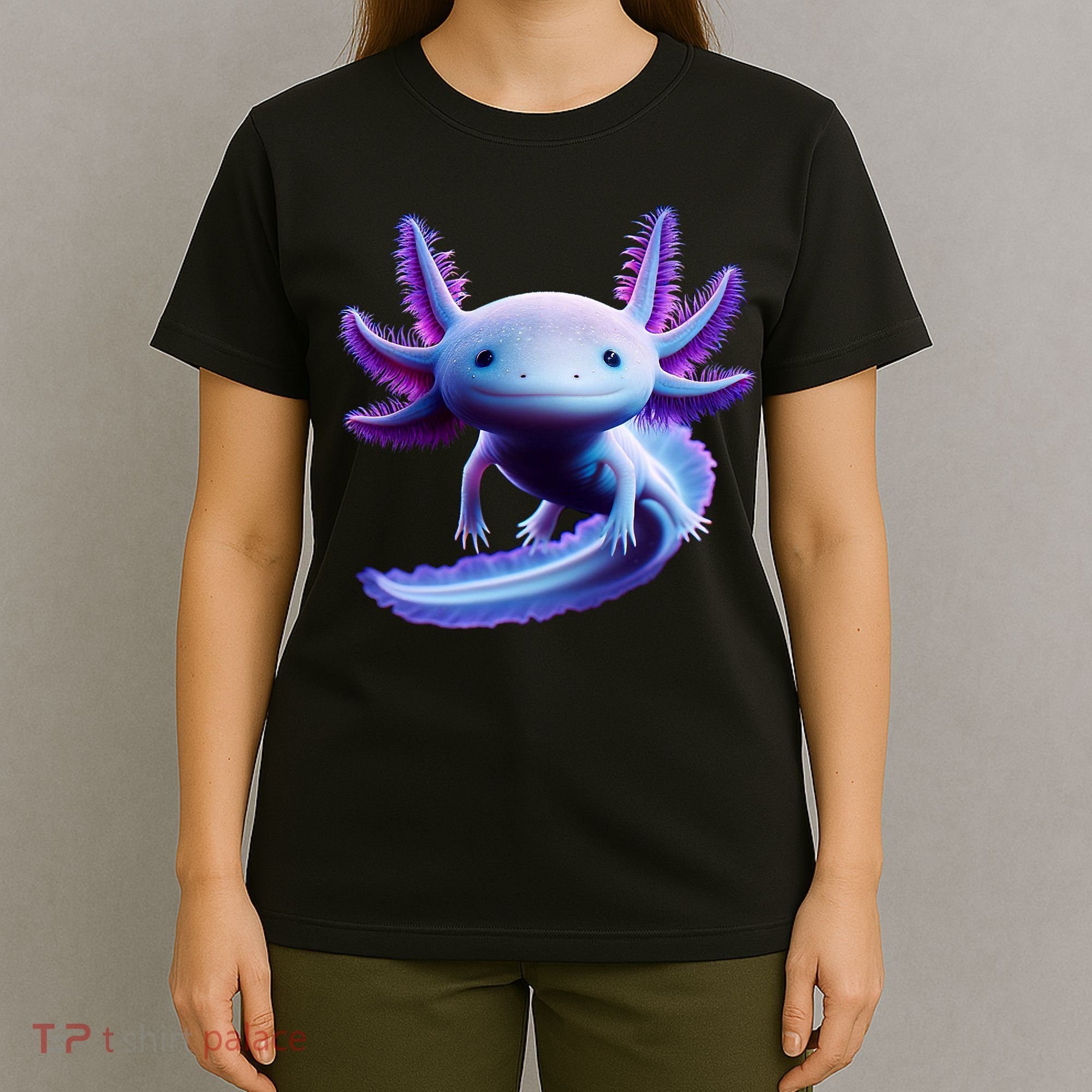 Axolotl Anime Cute Axolotl T-Shirt