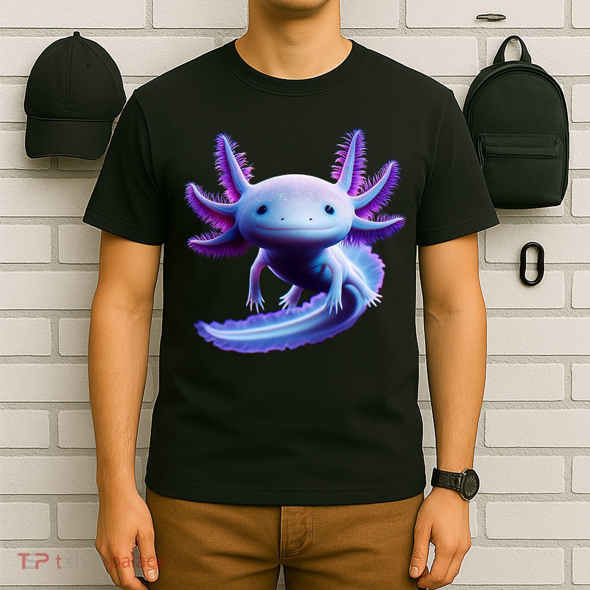 Axolotl Anime Cute Axolotl T-Shirt