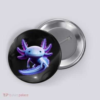Axolotl Anime Cute Axolotl Button